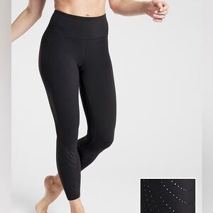 ATHLETA Elation Laser Cut 7/8 Leggings